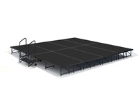 16' x 16' Poly Finished Dual Height Economy Executive Stage Kit