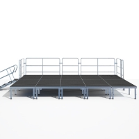 Pro-Stage Kits with Guardrails & Stairs