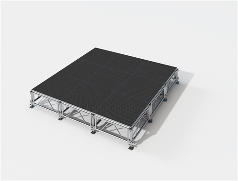 12' x 12'  ALL-TERRAIN HEIGHT ADJUSTABLE STAGE SYSTEM