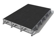 12' x 20'  ALL-TERRAIN HEIGHT ADJUSTABLE STAGE SYSTEM