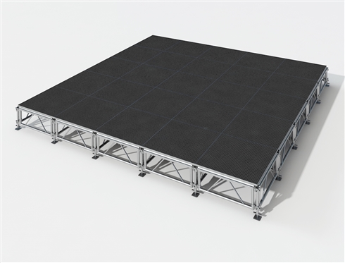 20' x 20'  ALL-TERRAIN HEIGHT ADJUSTABLE STAGE SYSTEM