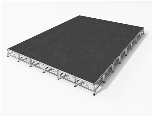 24' x 32'  ALL-TERRAIN HEIGHT ADJUSTABLE STAGE SYSTEM