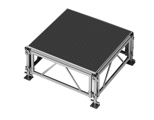 4' x 4'  ALL-TERRAIN HEIGHT ADJUSTABLE STAGE SYSTEM