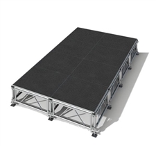 8' x 16'  ALL-TERRAIN HEIGHT ADJUSTABLE STAGE SYSTEM