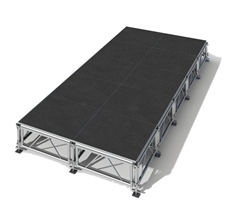 8' x 20'  ALL-TERRAIN HEIGHT ADJUSTABLE STAGE SYSTEM