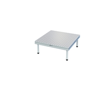 3' X 3' WATER-PROOF ALL-ALUMINUM PLATFORM WITH 16" FIXED LEGS