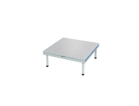 4' X 4' WATER-PROOF ALL-ALUMINUM PLATFORM WITH 16" FIXED LEGS