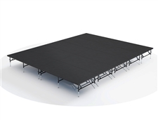 16 FEET X 20 FEET DUAL HEIGHT STAGING 101 KIT BY INTELLISTAGE(Adjusts to 16" & 24")