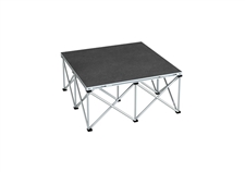 3X3 TUFF COAT FINISH EASY-LITE INTELLISTAGE PLATFORM WITH 16"  LEGS