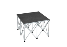 3X3 TUFF COAT FINISH EASY-LITE INTELLISTAGE PLATFORM WITH 24"  LEGS