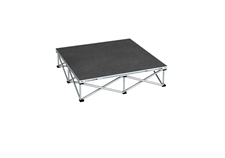 3X3 TUFF COAT FINISH EASY-LITE INTELLISTAGE PLATFORM WITH 8"  LEGS