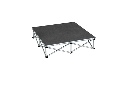 3X3 TUFF COAT FINISH EASY-LITE PLATFORM WITH 8"  LEGS