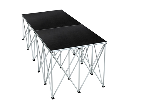 4X4  INDUSTRIAL FINISH EASY-LITE INTELLISTAGE PLATFORM WITH 32"  LEGS