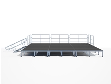 20' x 24' Pro-Stage  with Height Adjustable , Telescoping Legs