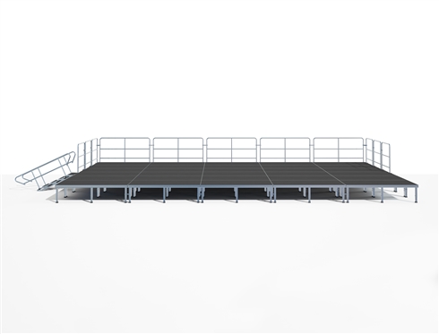 24' x 40' Pro-Stage  with Height Adjustable , Telescoping Legs